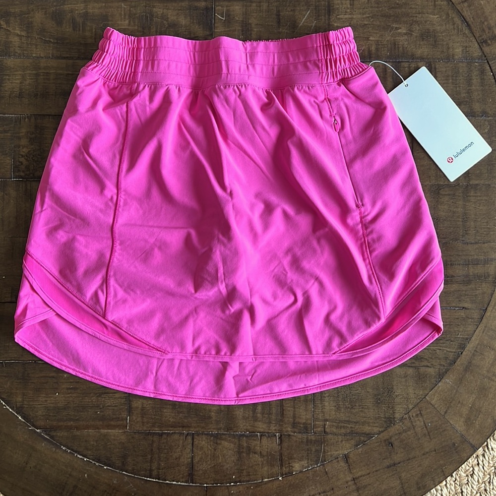 Lululemon Hotty Hot HR Skirt Hot Pink 6 Long